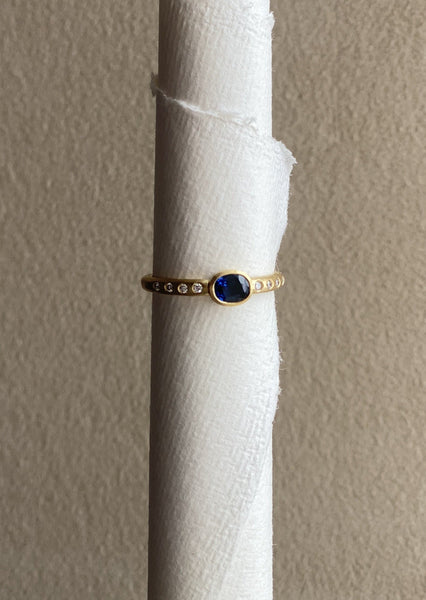 Super Sapphire Stack Ring
