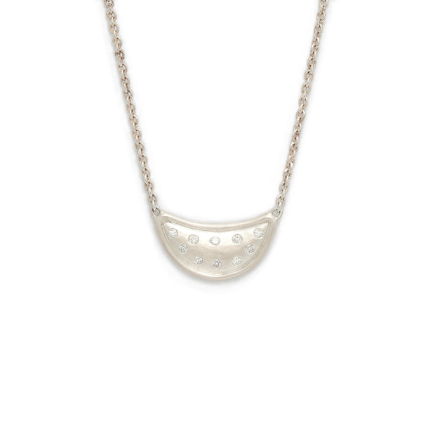 Crescent Necklace - Tony Malmed Jewelry