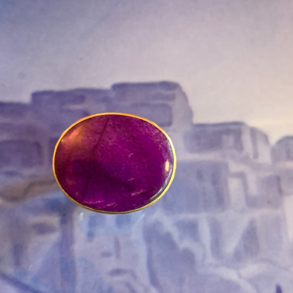 Sugilite: The Rare Purple Stone Ring - Tony Malmed Jewelry