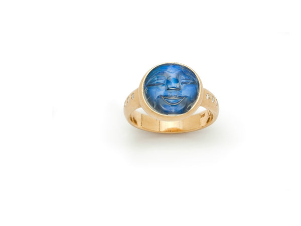 Moonface Ring - Tony Malmed Jewelry