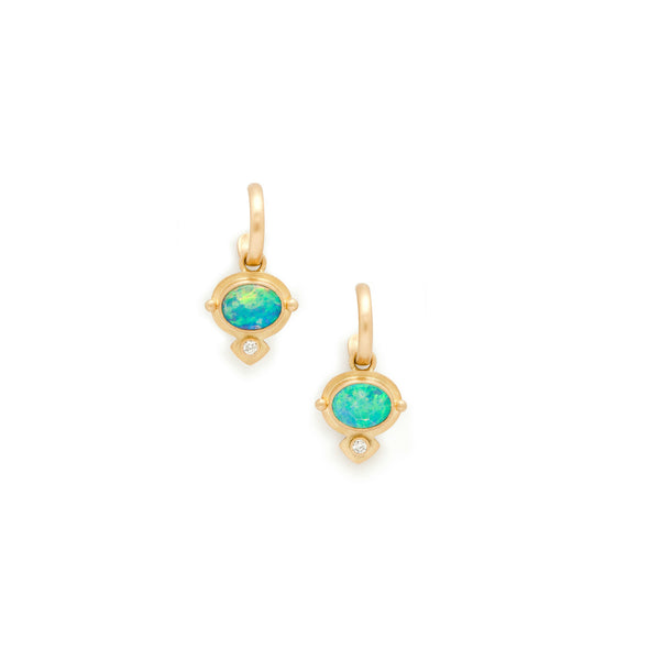 Narnia Opal Earrings - Tony Malmed Jewelry