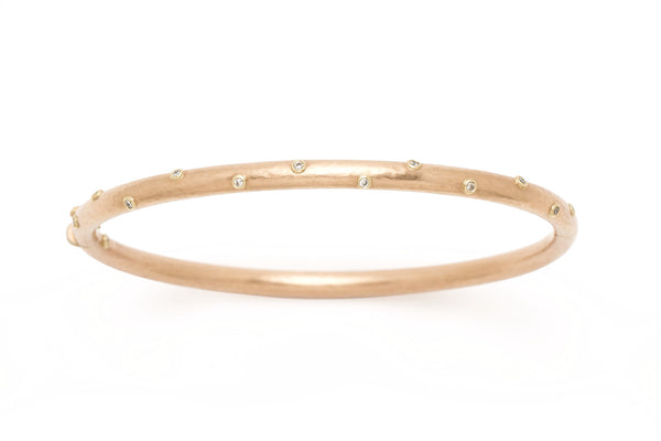Saturn Rose Gold Bracelet - Tony Malmed Jewelry