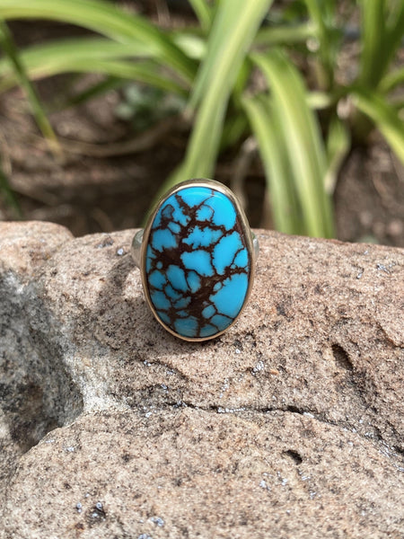 The Prince Mine Turquoise Ring - Tony Malmed Jewelry