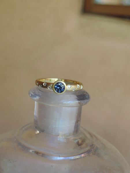 Montana Sapphire Ring - Tony Malmed Jewelry
