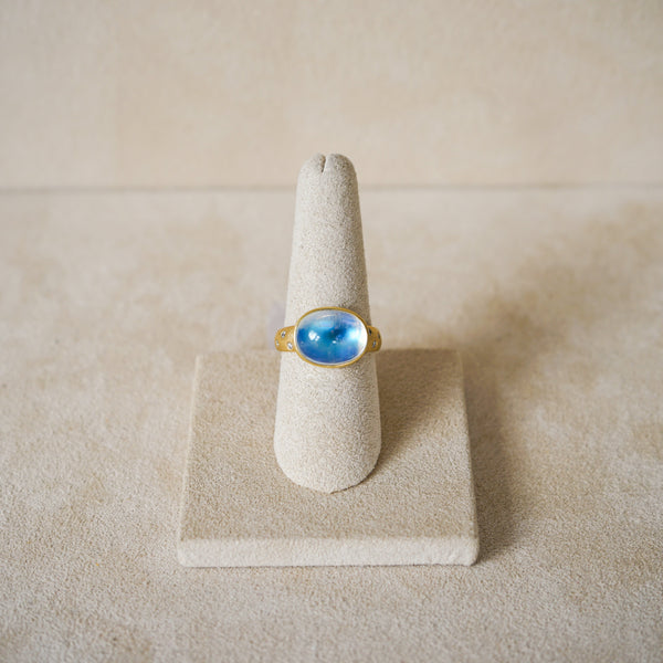 Moonstone Dome Ring