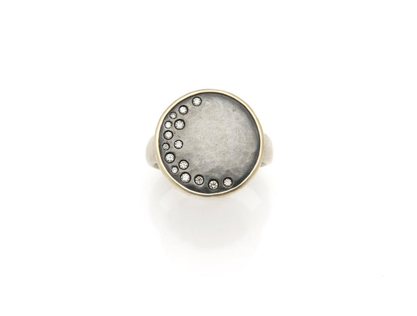 Crescent Moon Ring - Tony Malmed Jewelry