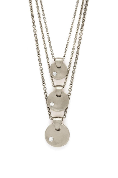 Little Zen Silver Necklaces (3 sizes) - Tony Malmed Jewelry