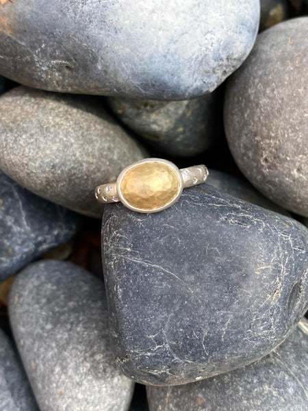 The Gold Cabochon Atelier Ring